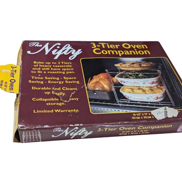 The Nifty 3-Tier Oven Companion For Roasting & Baking - Picture 1 of 3